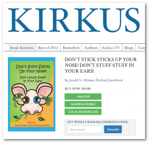 Kirkus review of Don't Stick, Don't Stuff book 